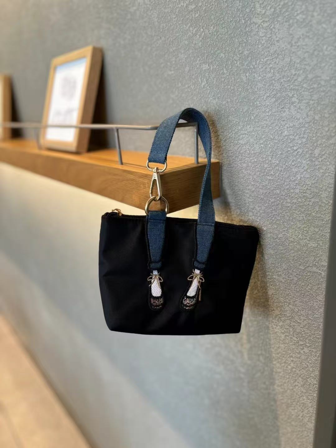 Women Bags Waterproof - Bolso de nailon impermeable bordado de