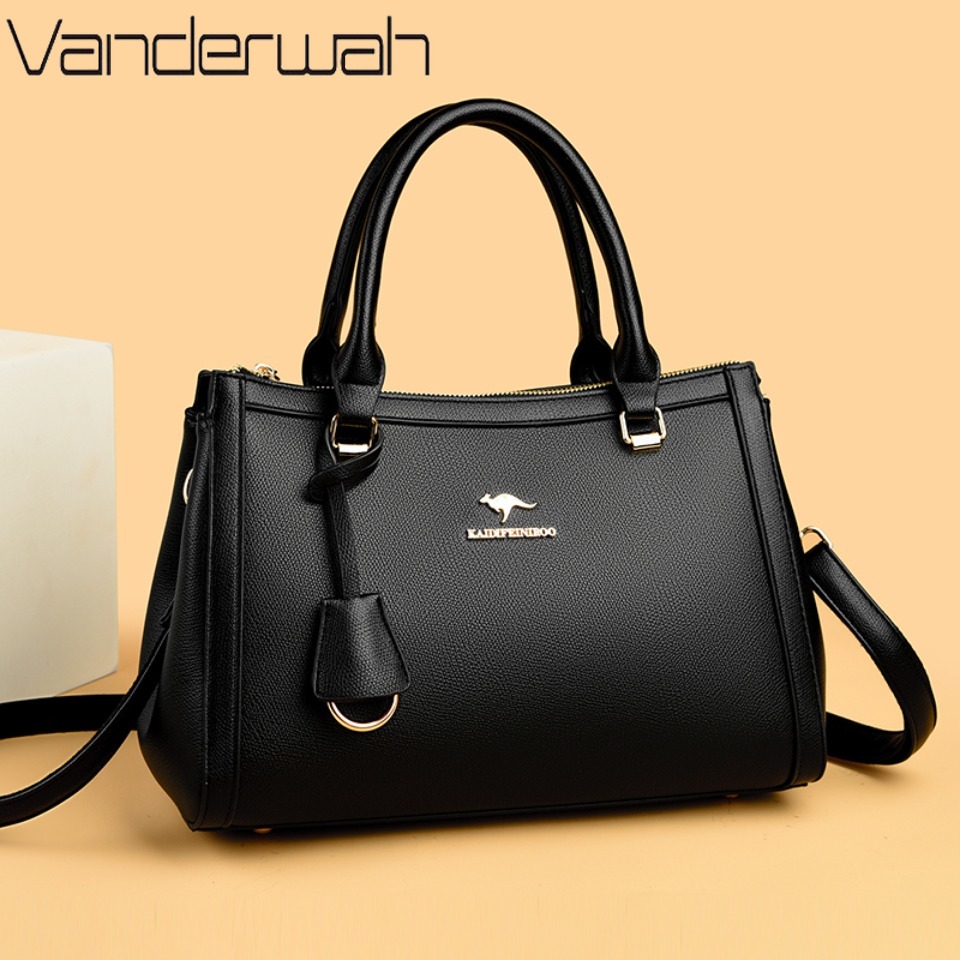 Women'S Work Bags Tote - Bolso de Mano de Cuero Sintético