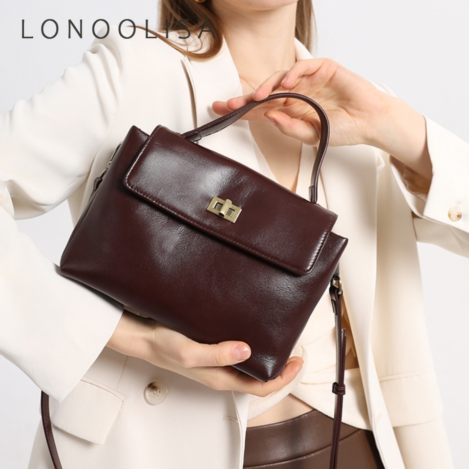 Women'S Work Bags Designer - Bolsos de mano cruzados de piel