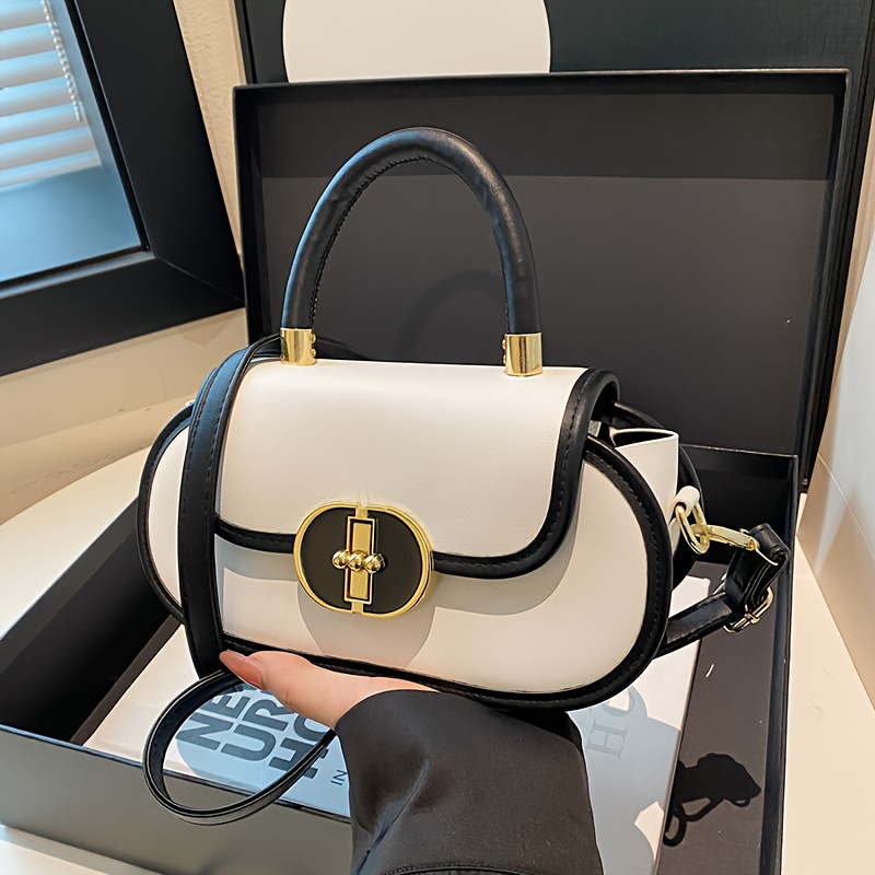 Women'S Work Bags Designer - Bolso Bandolera Cuadrado Pequeño y Elegante