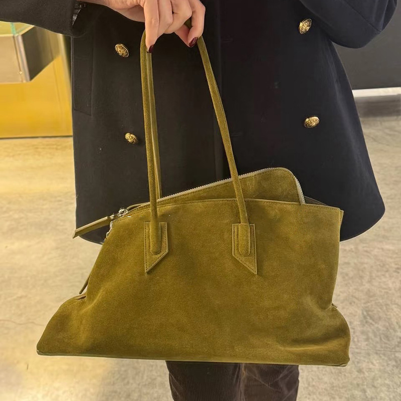 Women Hand Bags Sale - Bolso de hombro de ante de