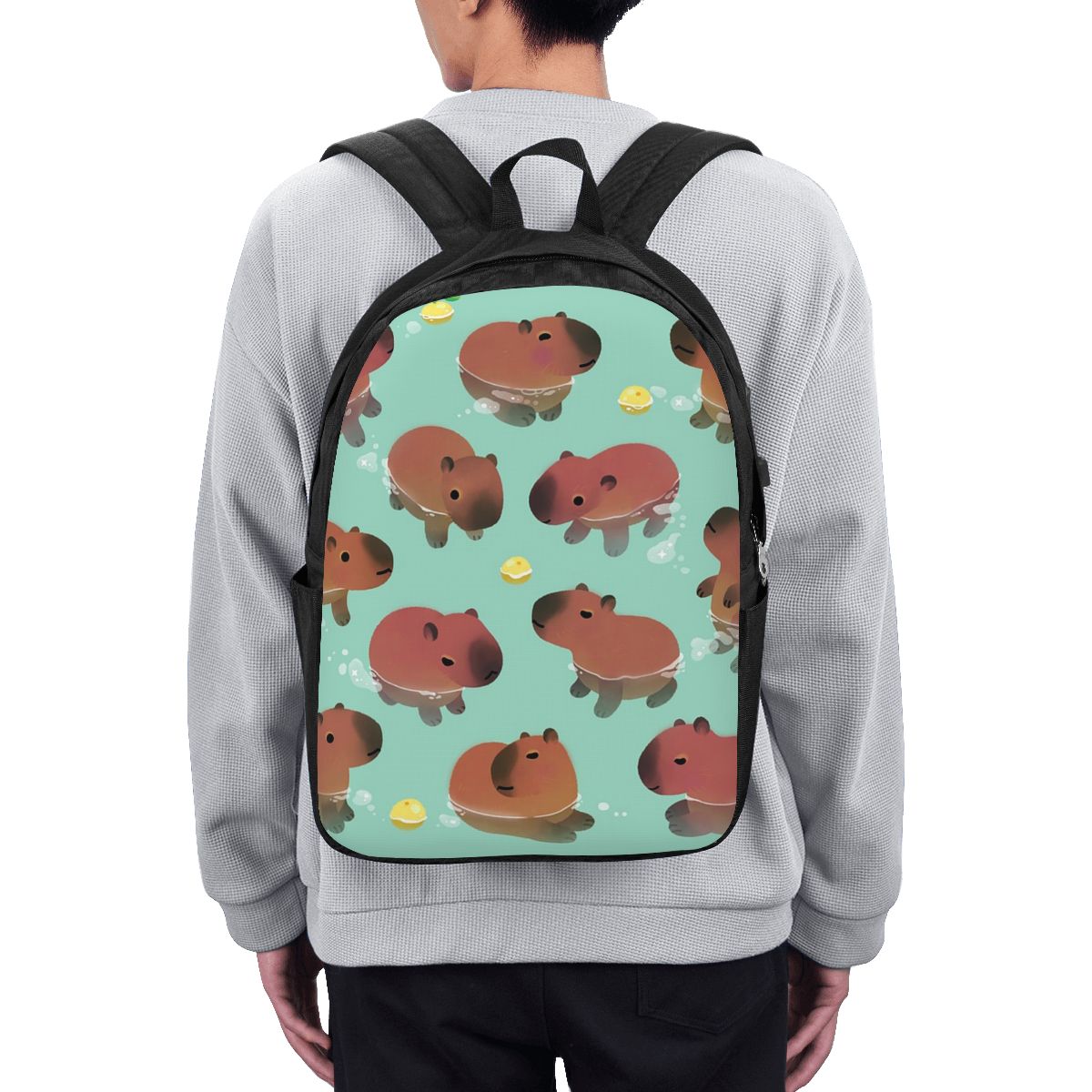 Mochila con estampado de anima - Women Bags Laptop reseña y precio