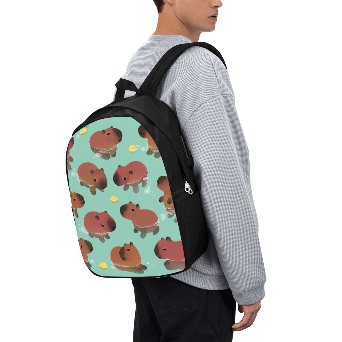 Mochila con estampado de anima - Women Bags Laptop reseña y precio