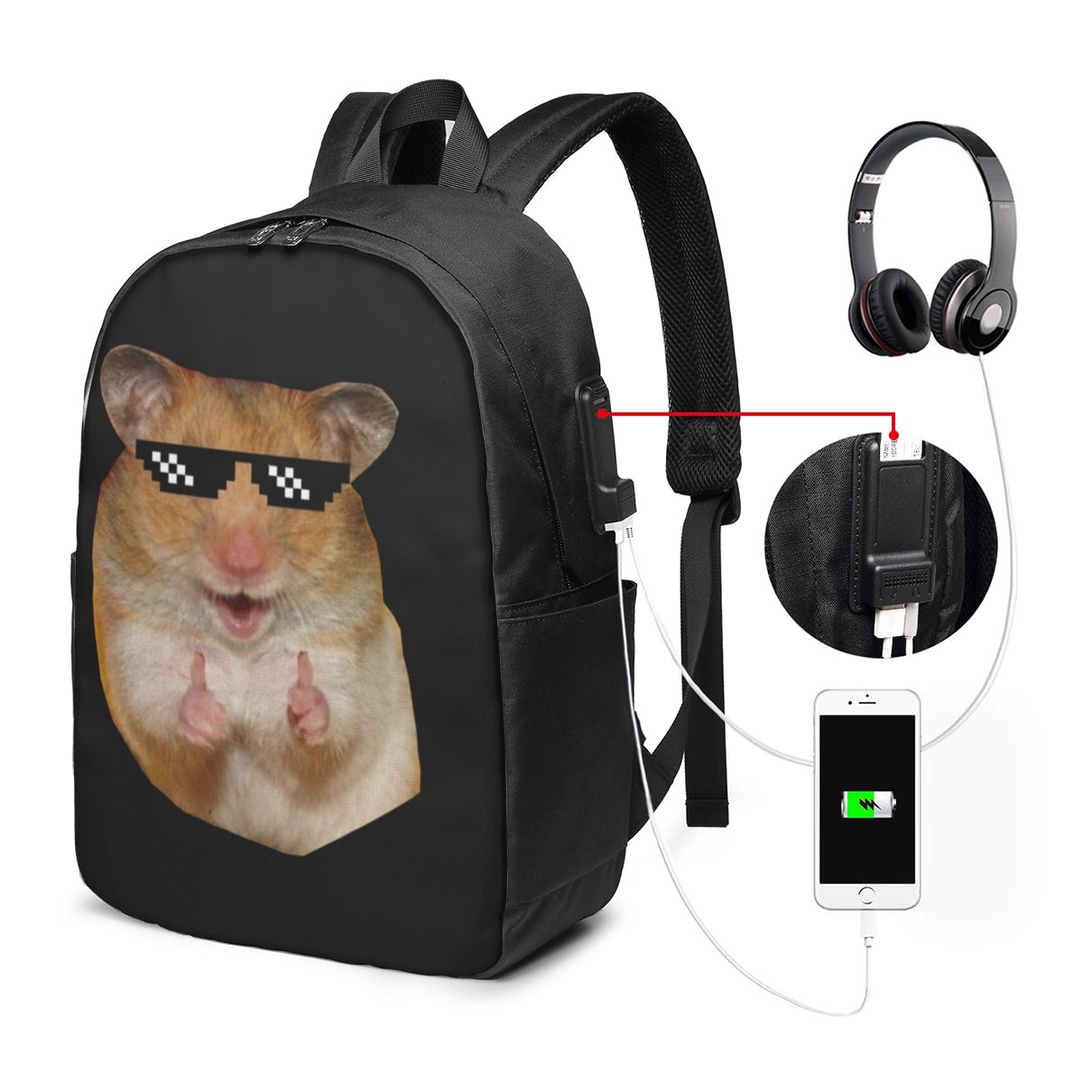 Mochila divertida con diseño d - Women Bags Laptop reseña y precio