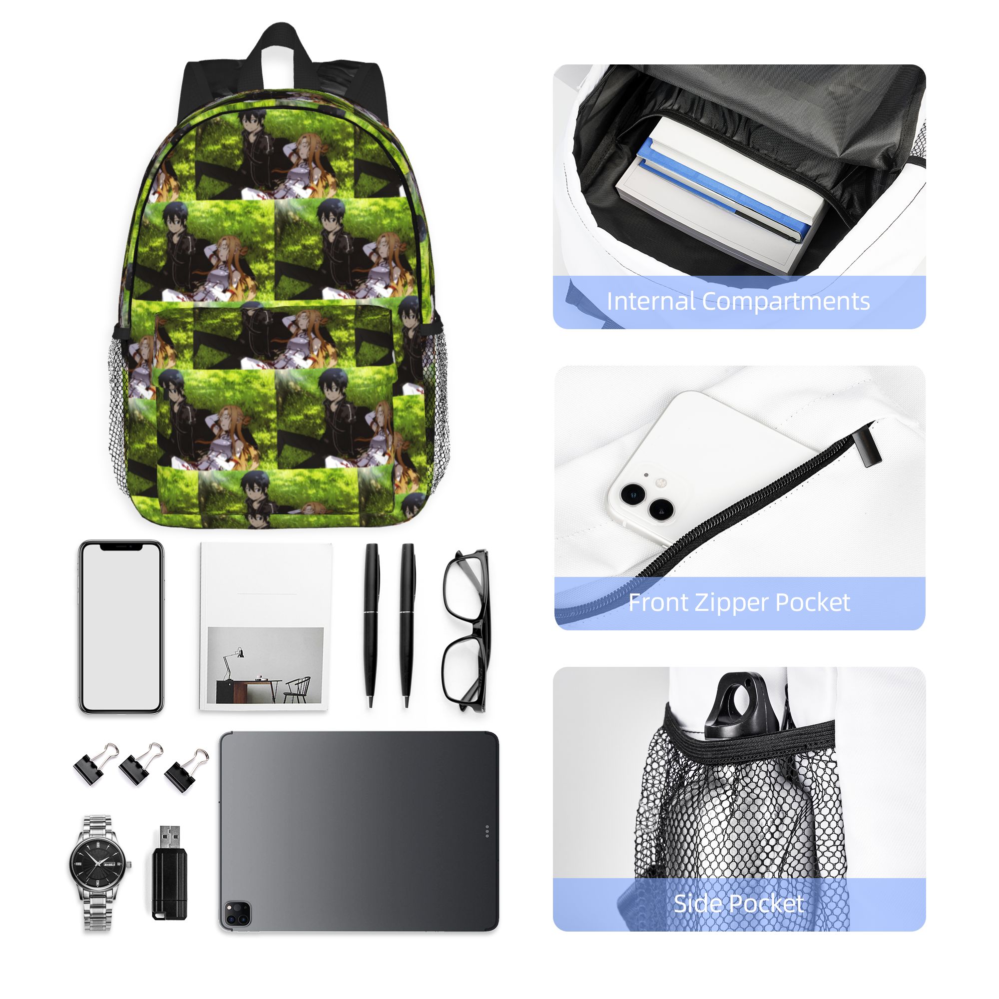 Mochila de Anime Sword Art Onl - Women'S Bag Online reseña y precio