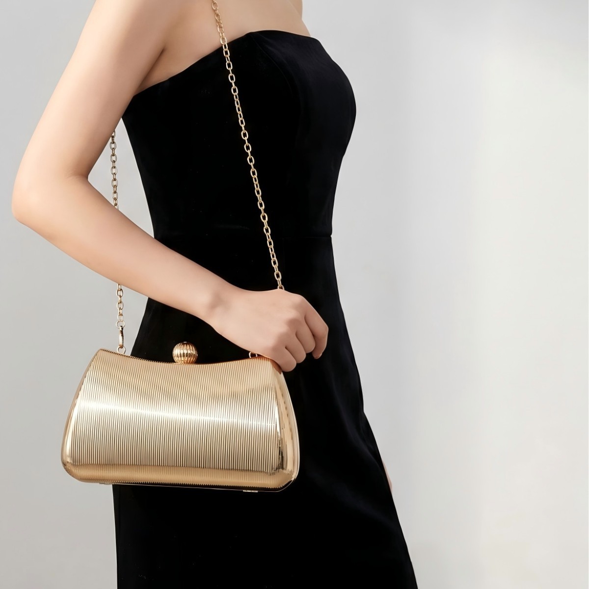 Bolso de Mano Elegante para Mu - Women Bags Gold reseña y precio