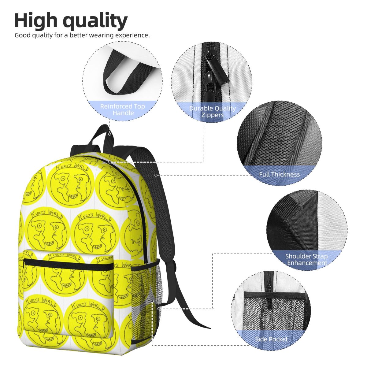 Mochila con logotipo de Joe Ke - Women Bags Kurt reseña y precio