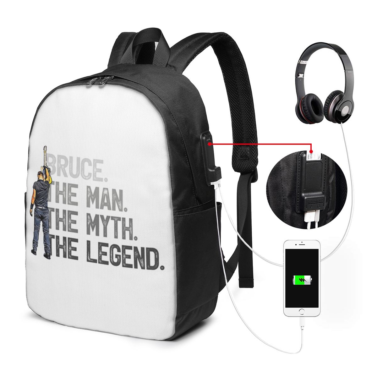 Mochila Bruce Springsteen, bol - Women Bags Laptop reseña y precio