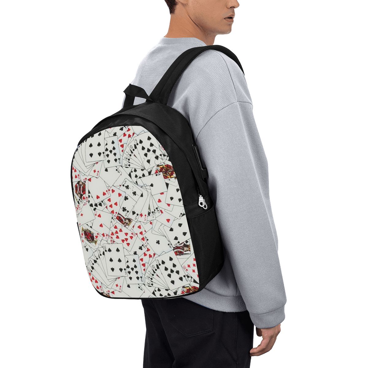 Mochila con estampado de carta - Women Bags Laptop reseña y precio