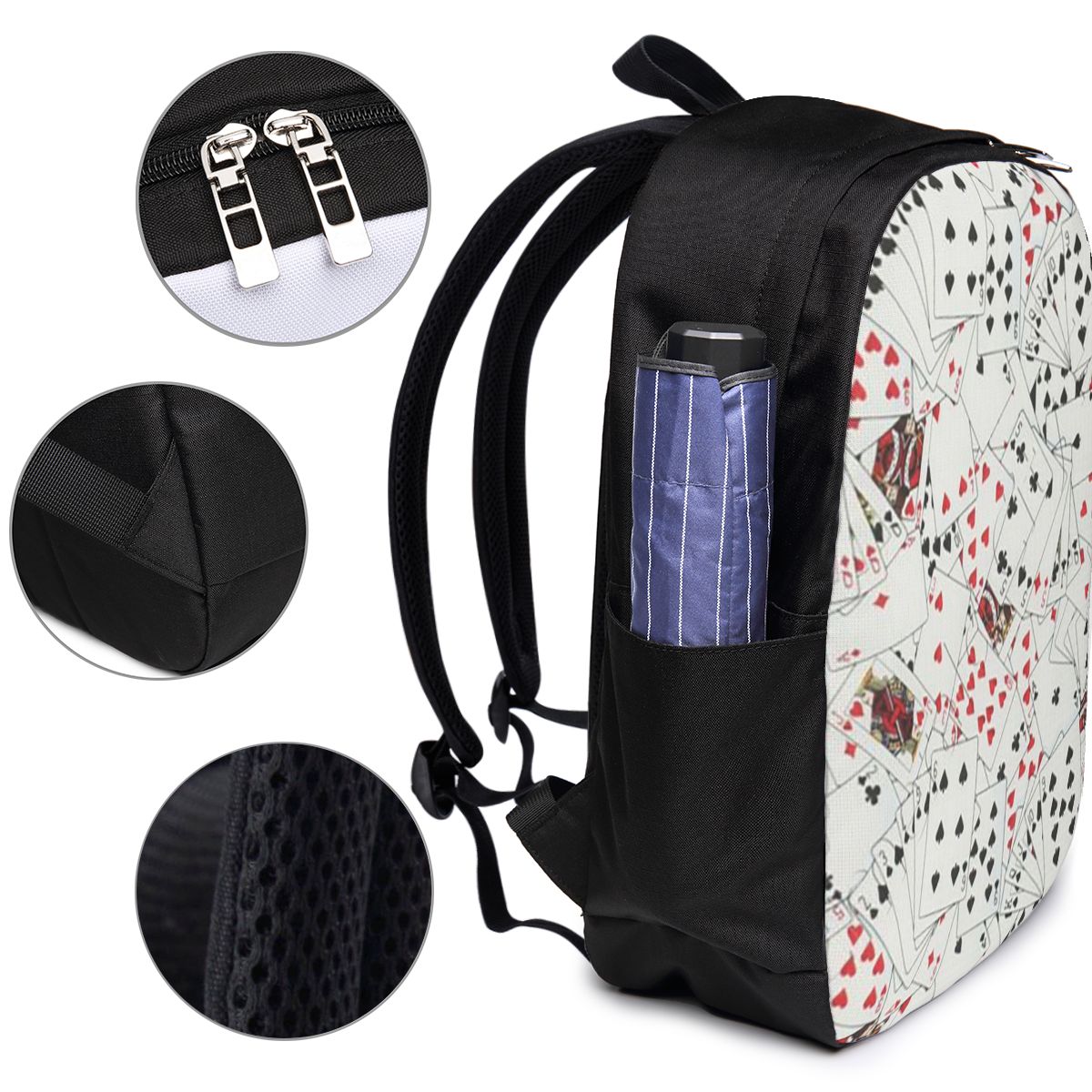 Mochila con estampado de carta - Women Bags Laptop reseña y precio