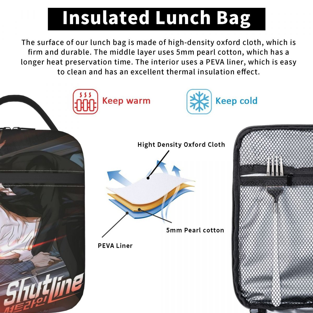 Bolsa de almuerzo coreana en l - Women'S Bag Online reseña y precio