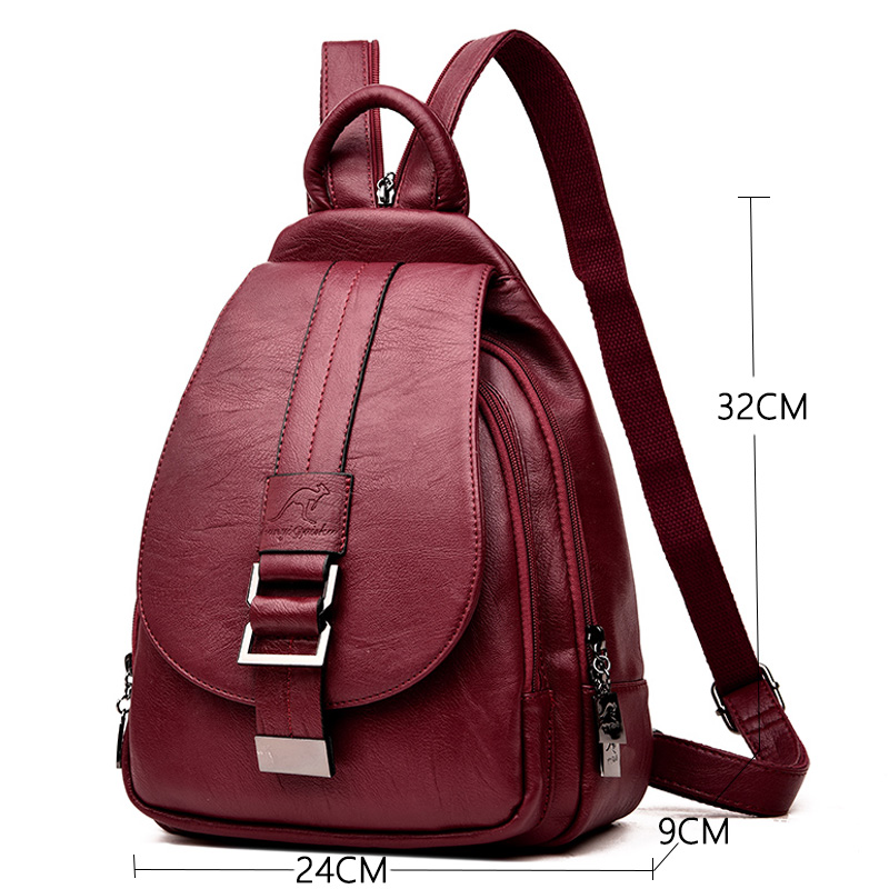 Mochila De cuero de diseño par - Women'S Retro Bags reseña y precio