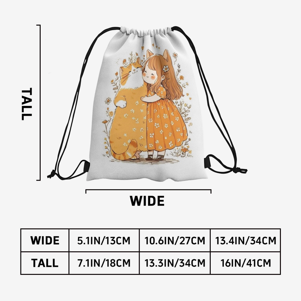 Mochila con Cordón y Estampado - Women'S Yoga Bags reseña y precio