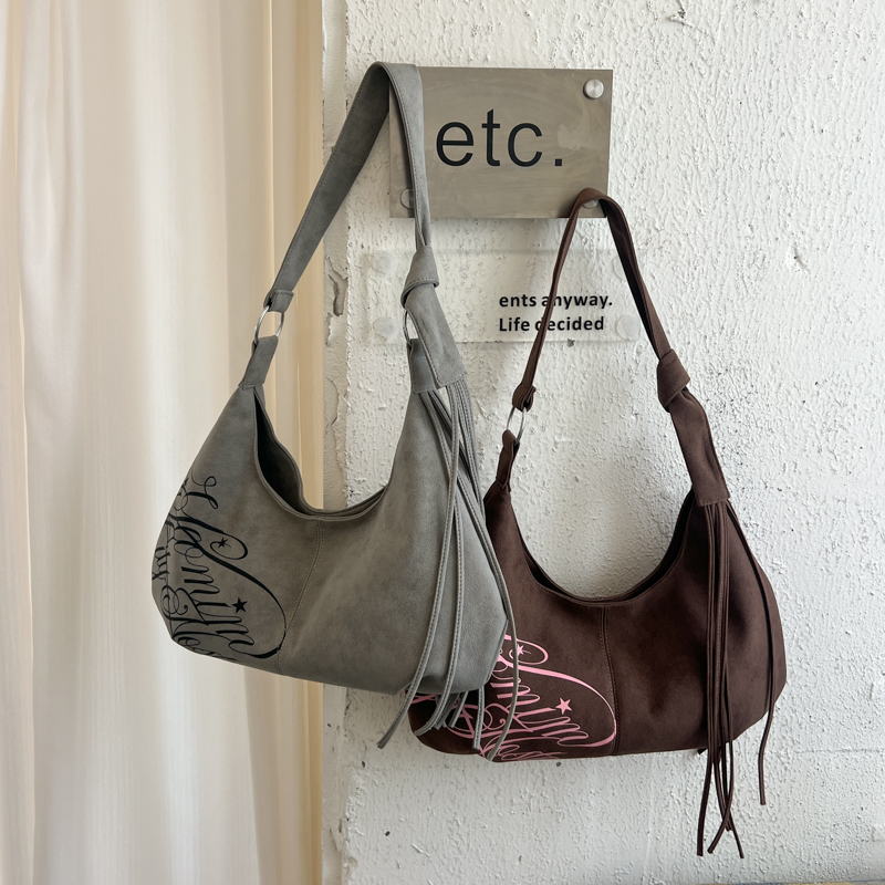 Bolso de hombro de ante sintét - Women Hand Bags Sale reseña y precio