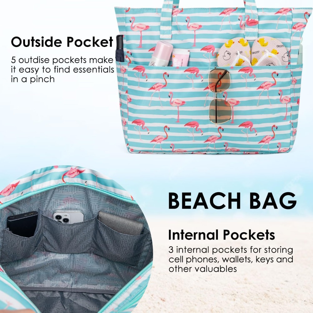 Bolsas de playa para mujer, im - Women Bags Waterproof reseña y precio