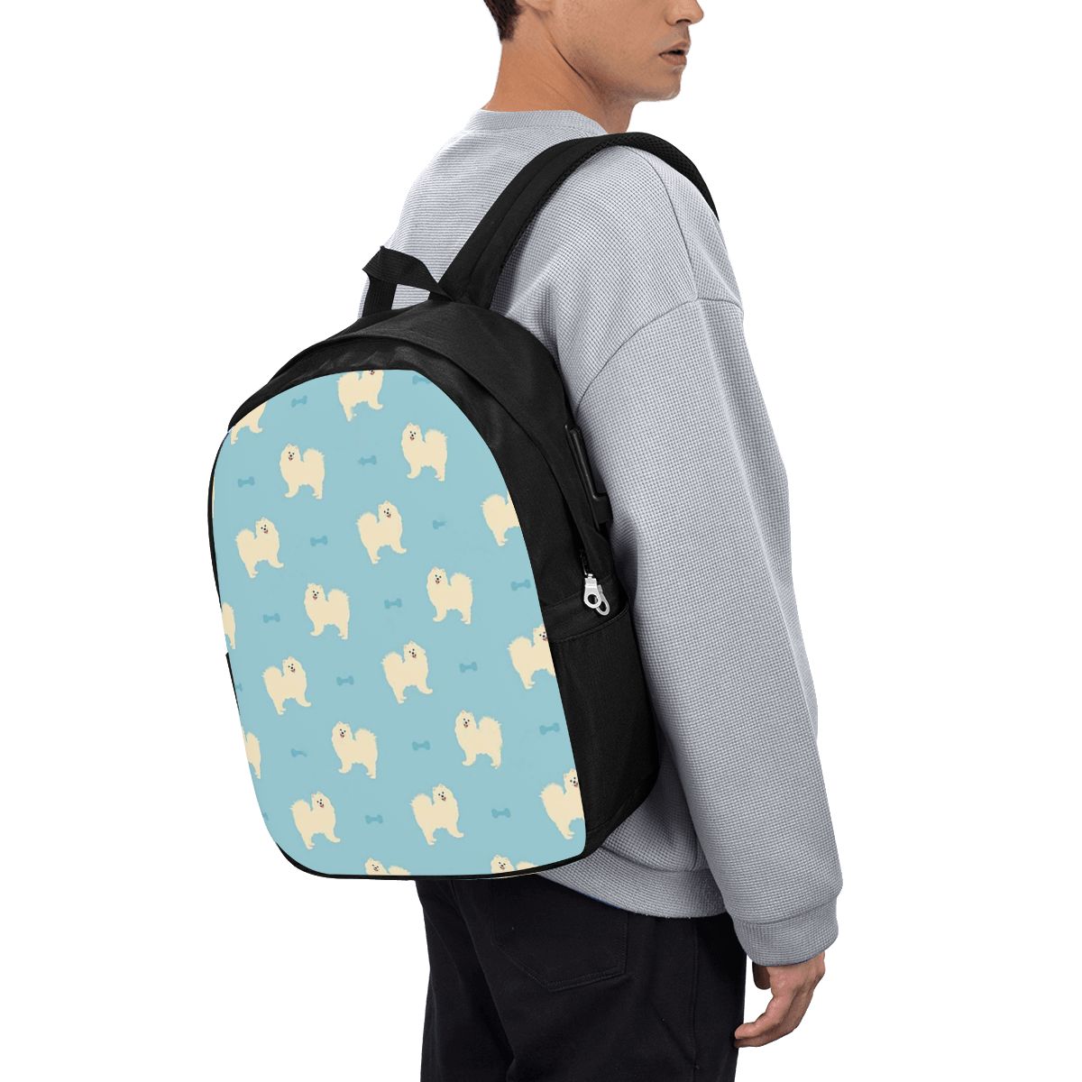 Mochila Samoyed Dog para viaje - Women Bags Laptop reseña y precio