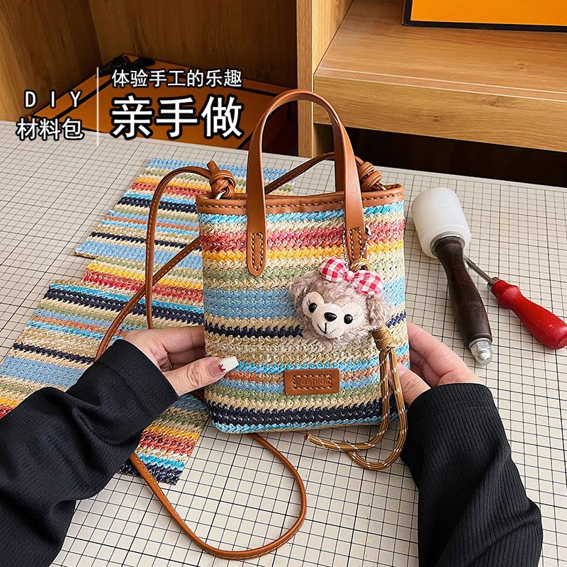 Bolso Tejido DIY - Kit para Pr - Women'S Retro Bags reseña y precio