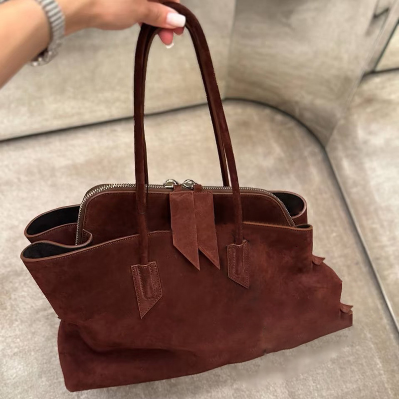 Bolso de hombro de ante de gra - Women Hand Bags Sale reseña y precio