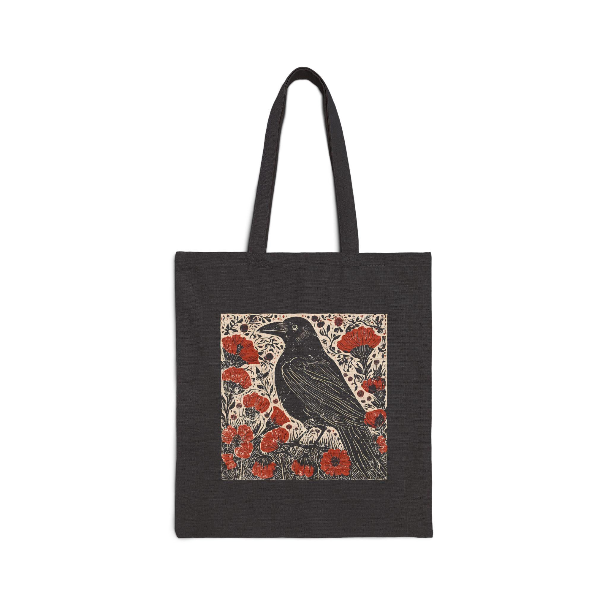 Bolsa de Lona Whimsigoth Crow  - Women Bags Edgars reseña y precio