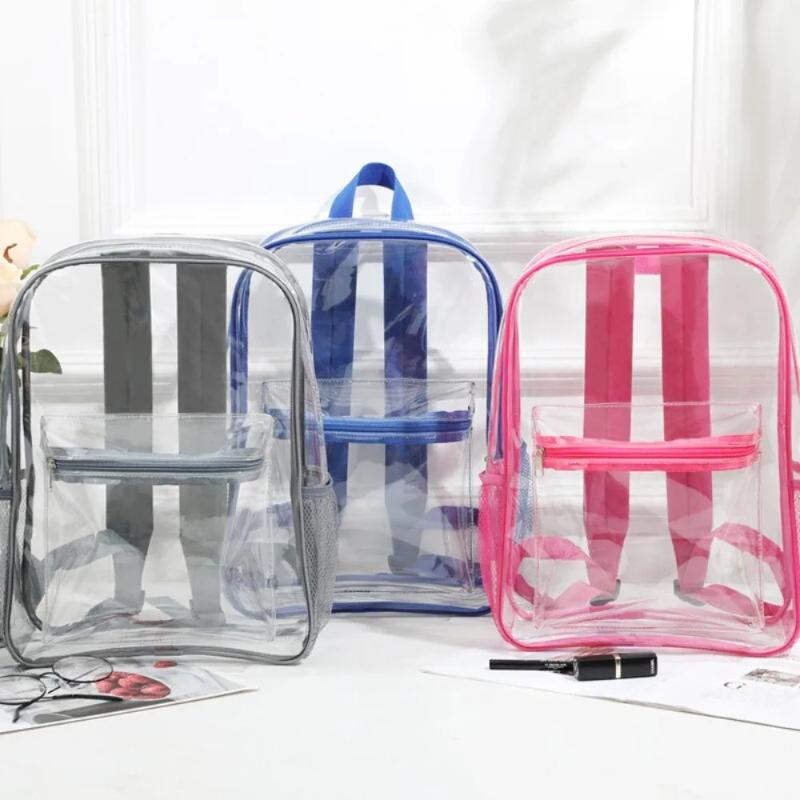 Mochila transparente para viaj - Women Bags Waterproof reseña y precio