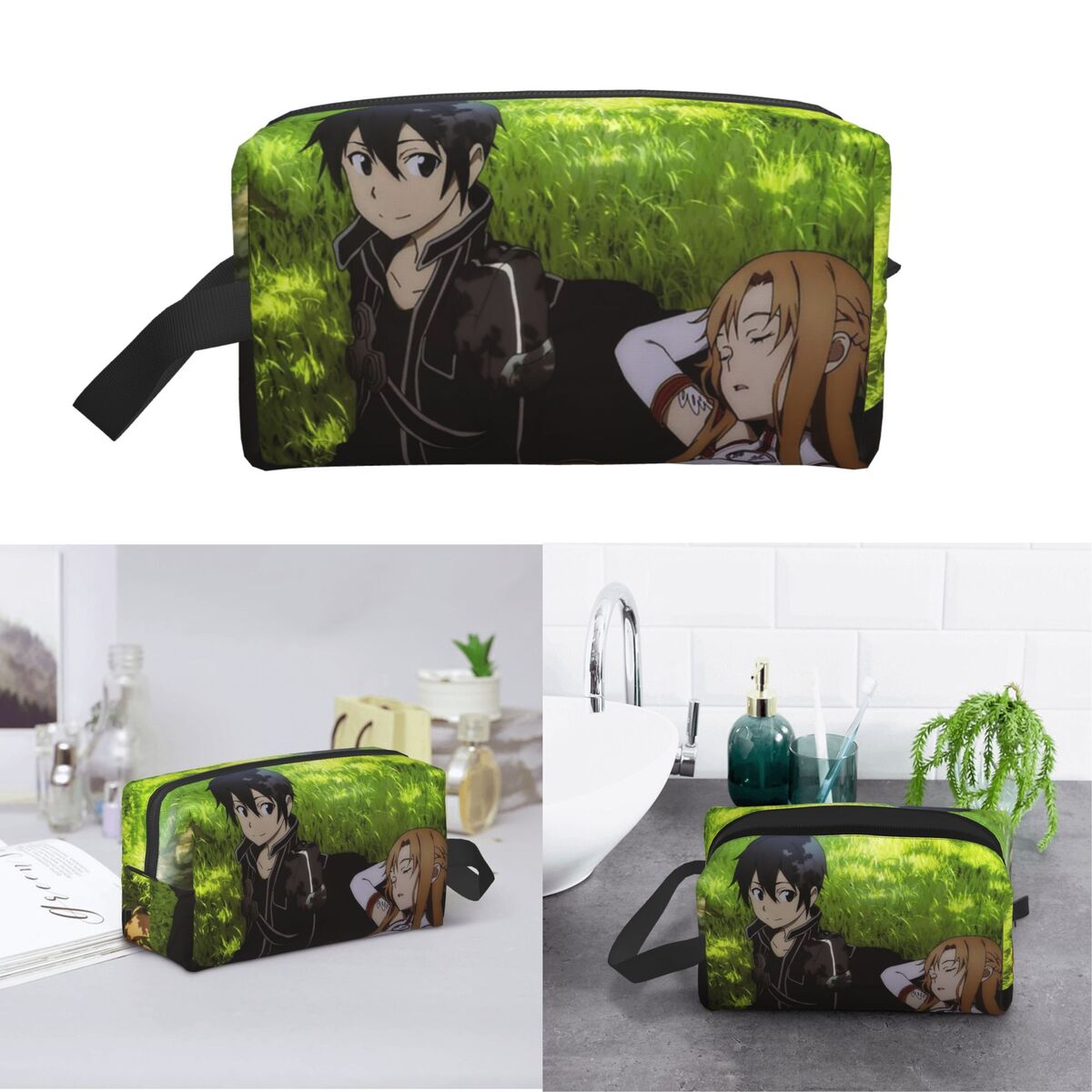 Bolsa de Maquillaje de Anime S - Women'S Bag Online reseña y precio