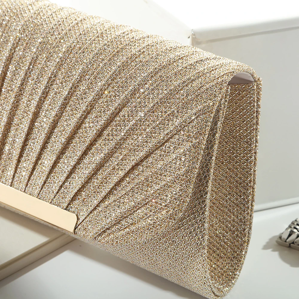 Bolso de mano de noche para mu - Women Bags Gold reseña y precio