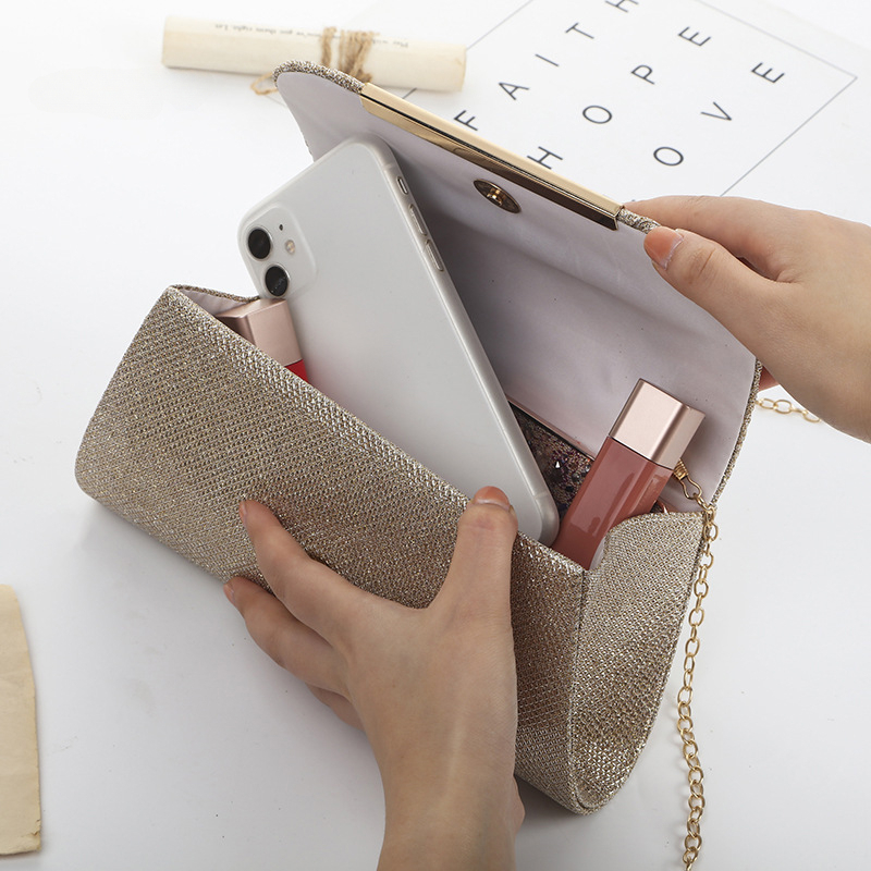 Bolso de mano de noche para mu - Women Bags Gold reseña y precio