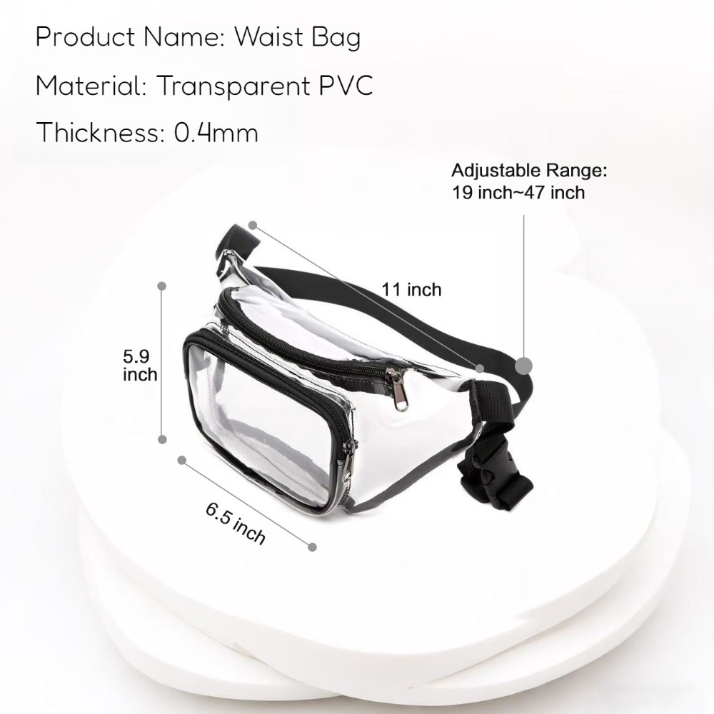 Riñonera Transparente de PVC,  - Women Bags Waterproof reseña y precio