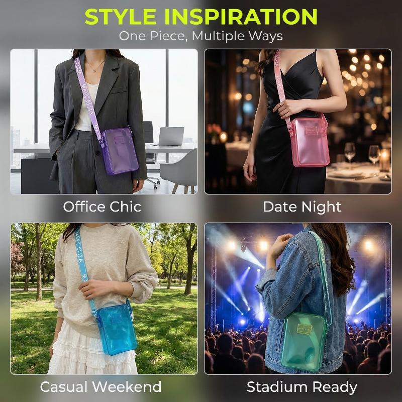 Bolso bandolera de PVC a la mo - Women Bags Waterproof reseña y precio