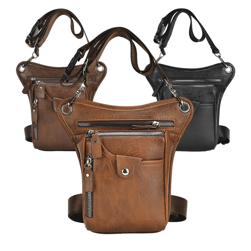 Riñonera de cuero Pu Vintage p - Women'S Retro Bags reseña y precio
