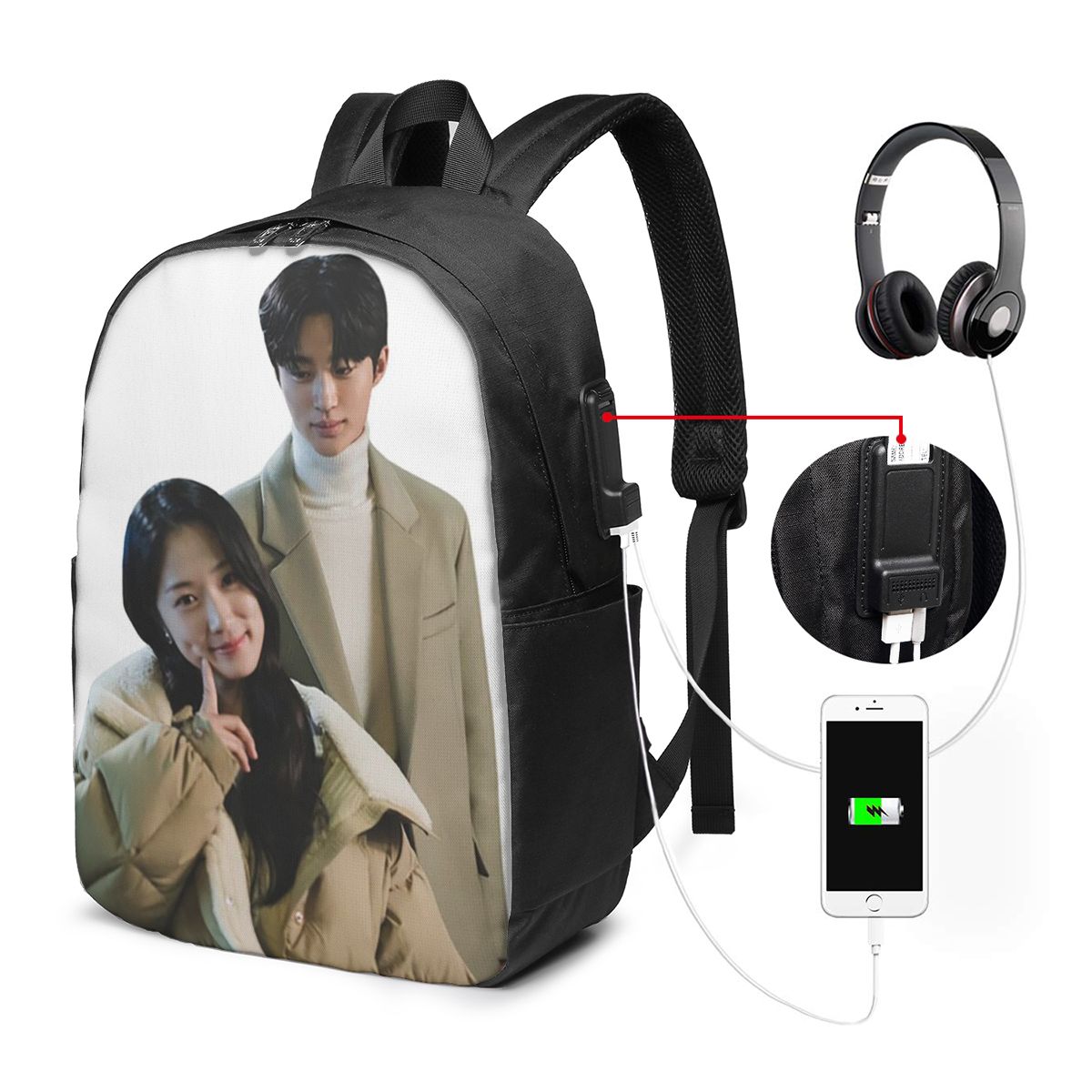 Mochila Lovely Runner Kdrama F - Women Bags Laptop reseña y precio