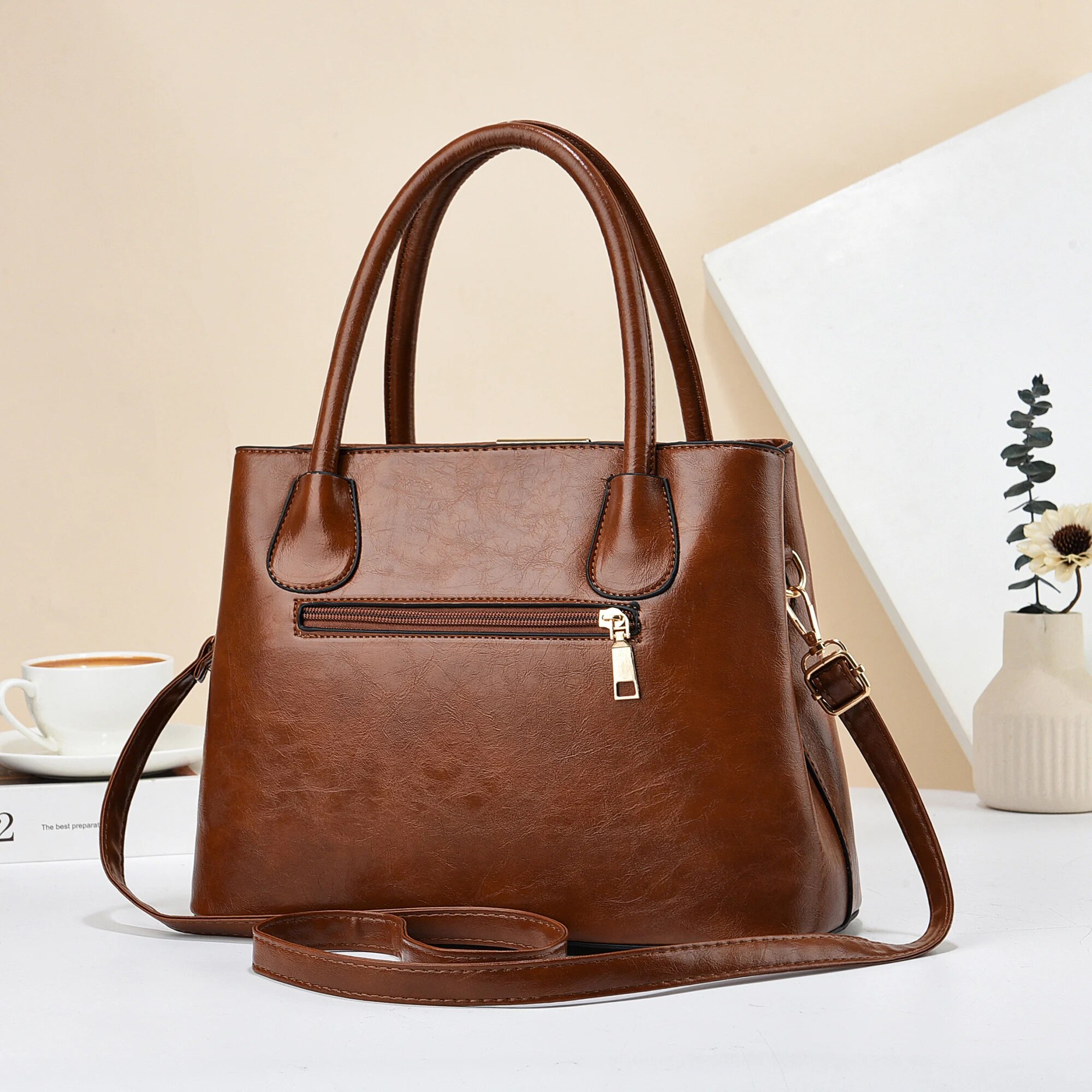 Bolsos Retro de Color sólido p - Women'S Work Bags Tote reseña y precio
