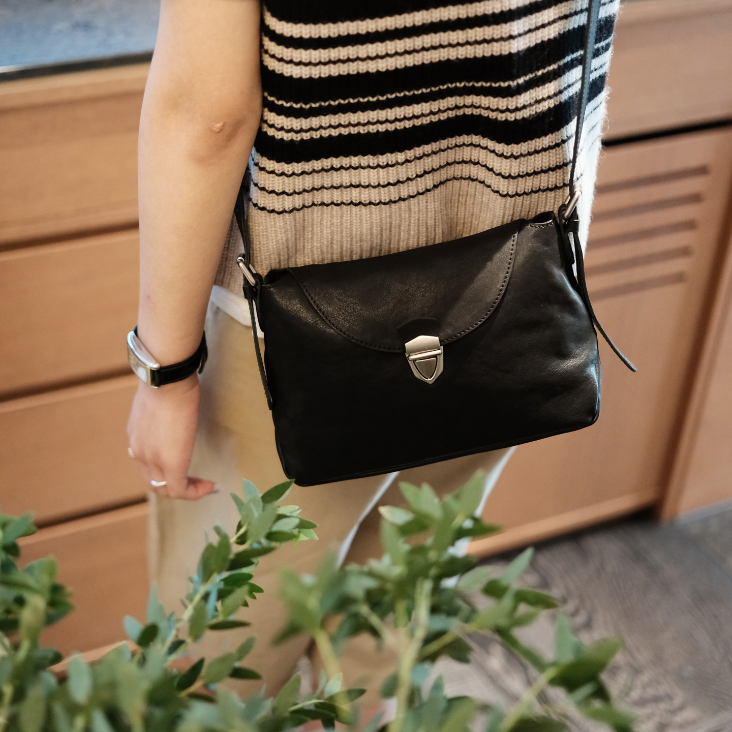 bolso bandolera de cuero genui - Women'S Work Bags Designer reseña y precio