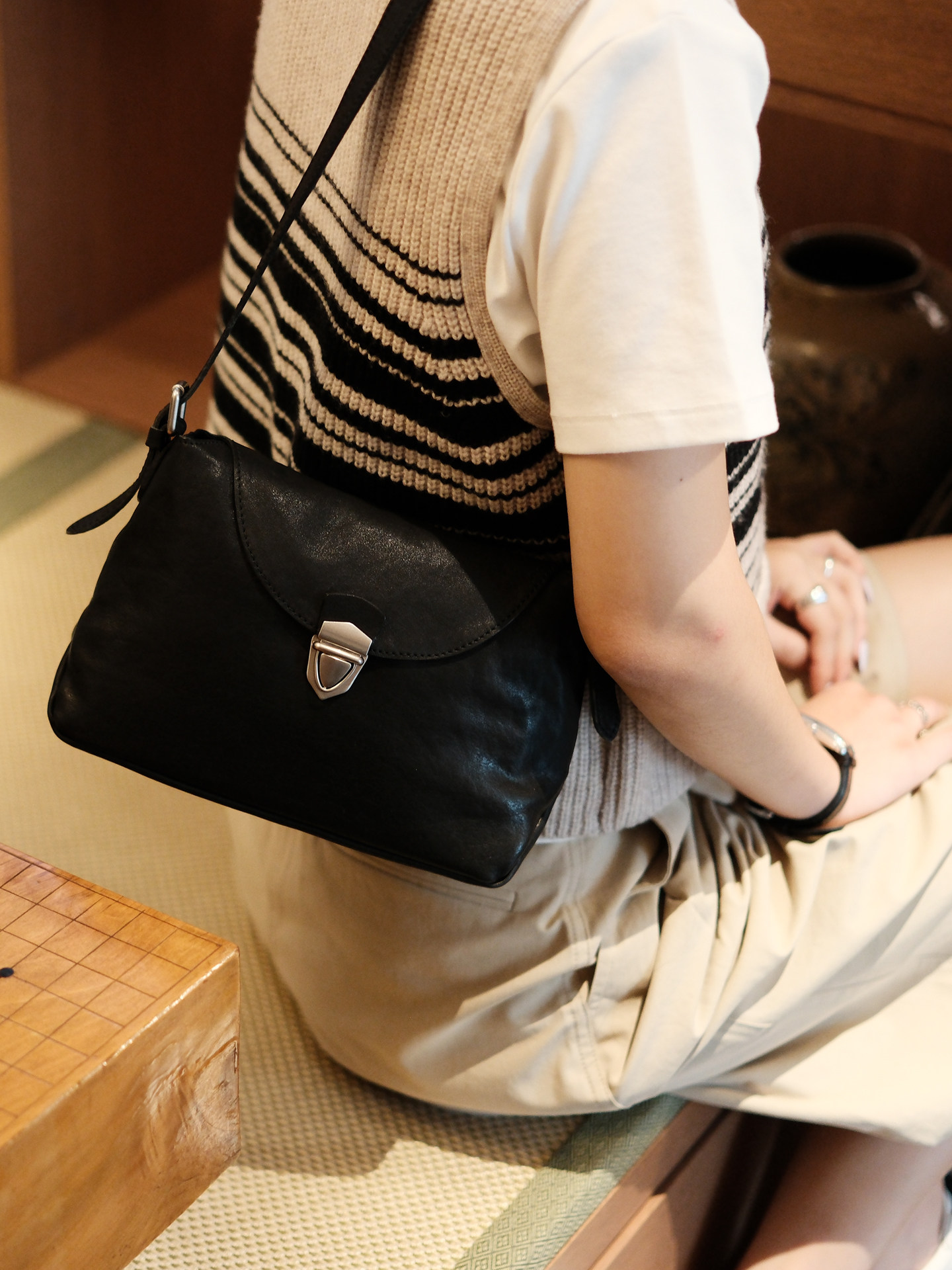 bolso bandolera de cuero genui - Women'S Work Bags Designer reseña y precio